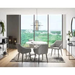 Konsole Loft Schwarz 80X85