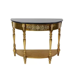 Konsole Lv Gold-Schwarz