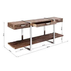 Konsole Rustico 180X46Cm