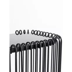 Konsole Wire Glas Schwarz 142X89Cm