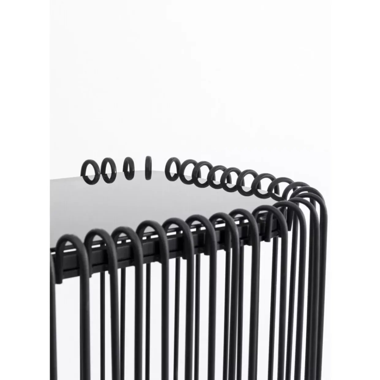 Konsole Wire Glas Schwarz 142X89Cm