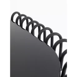 Konsole Wire Glas Schwarz 142X89Cm