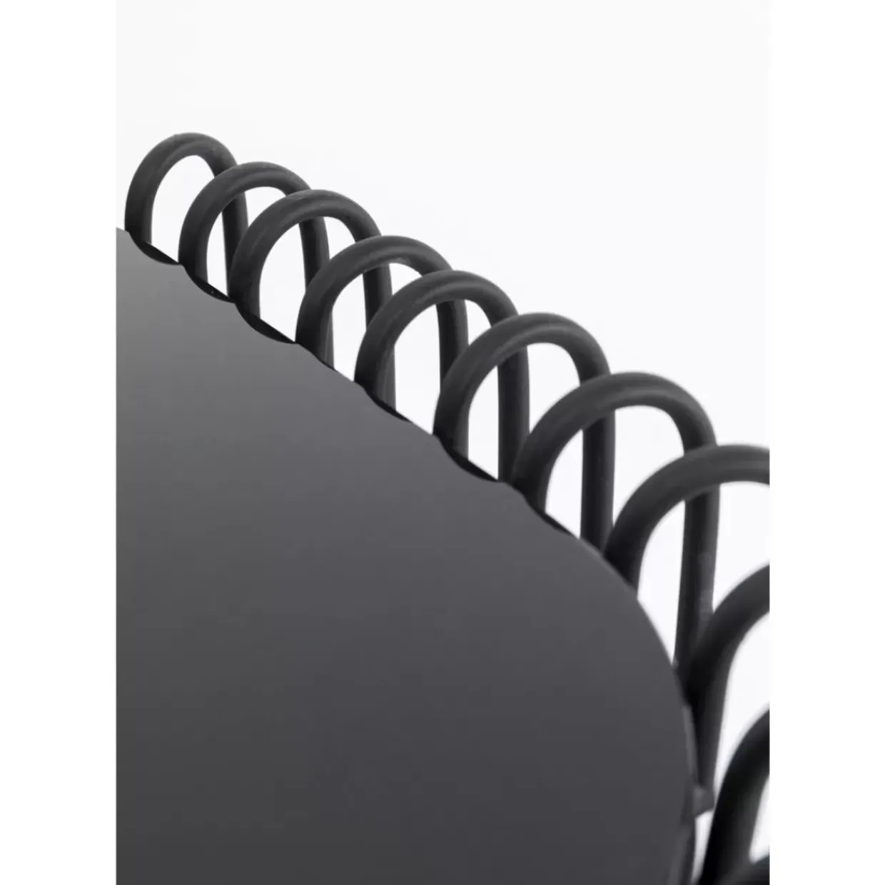 Konsole Wire Glas Schwarz 142X89Cm