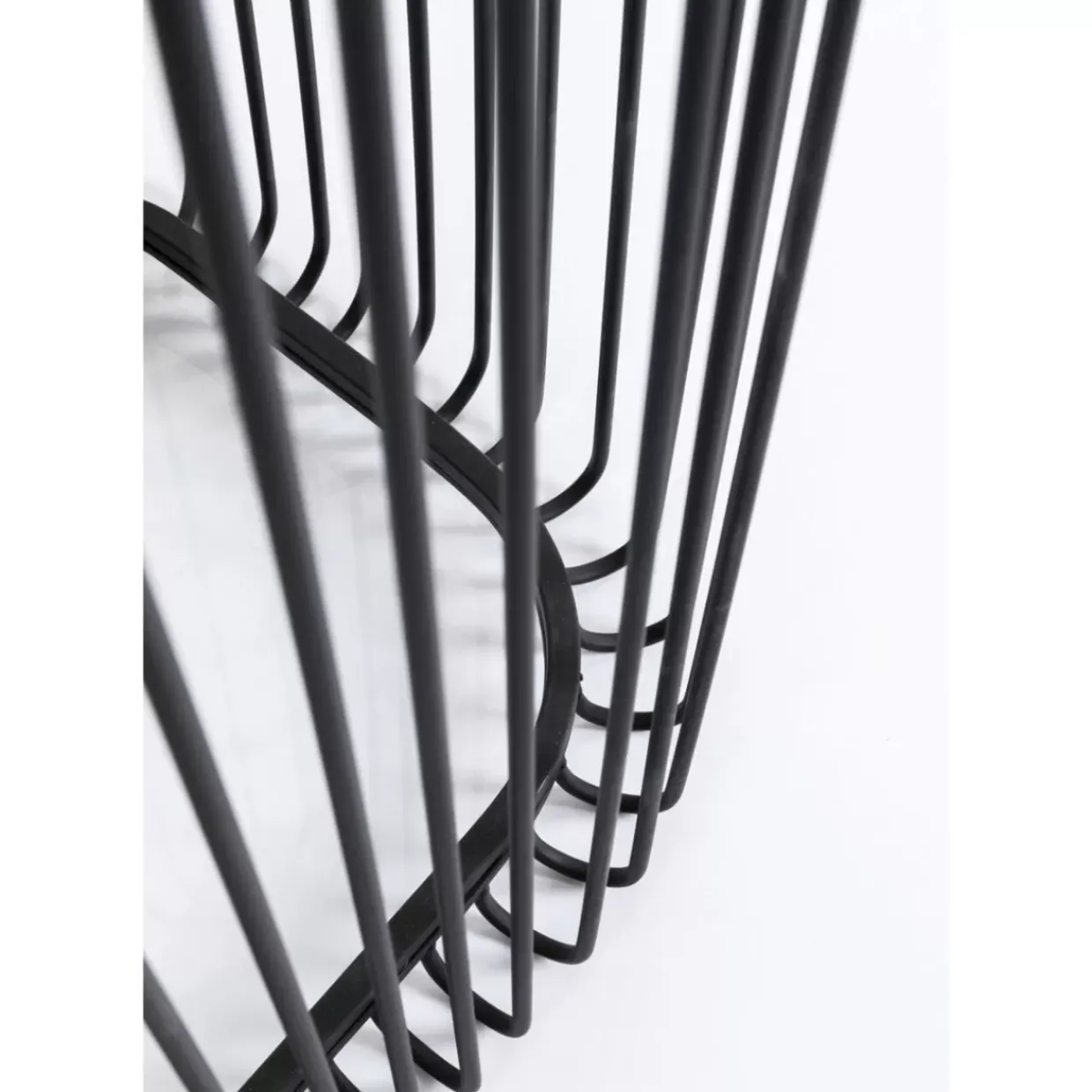 Konsole Wire Glas Schwarz 142X89Cm