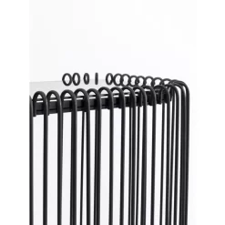 Konsole Wire Glas Schwarz 142X89Cm