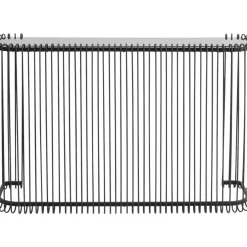 Konsole Wire Glas Schwarz 142X89Cm