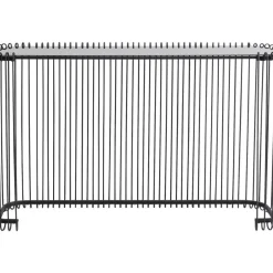 Konsole Wire Glas Schwarz 142X89Cm