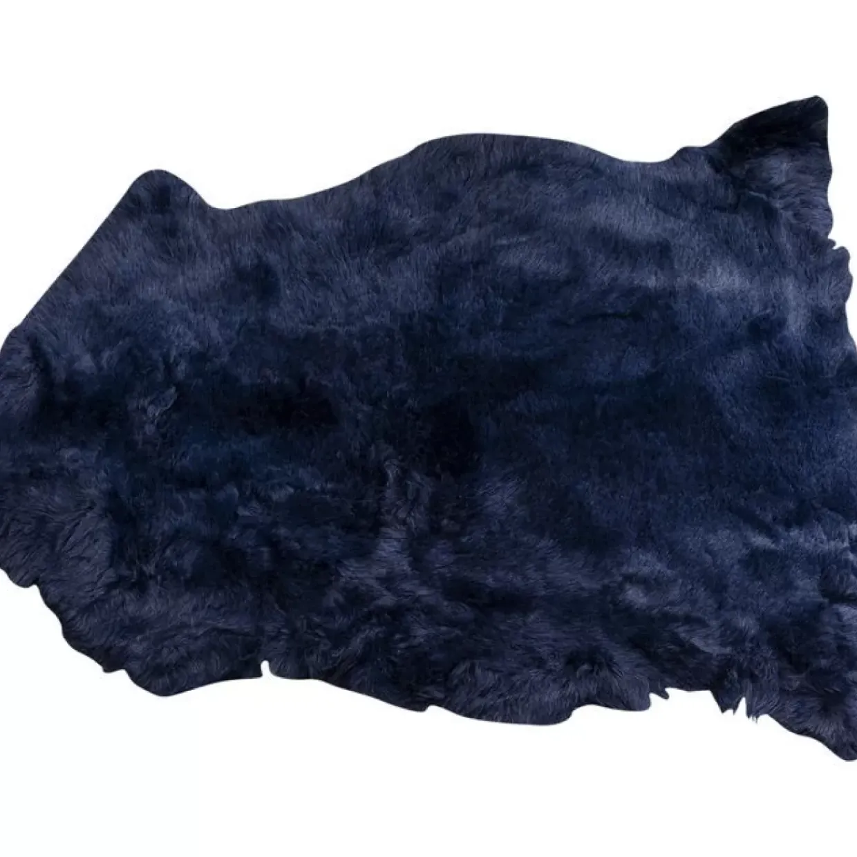 Lammfell Heidi Blau 85X60Cm