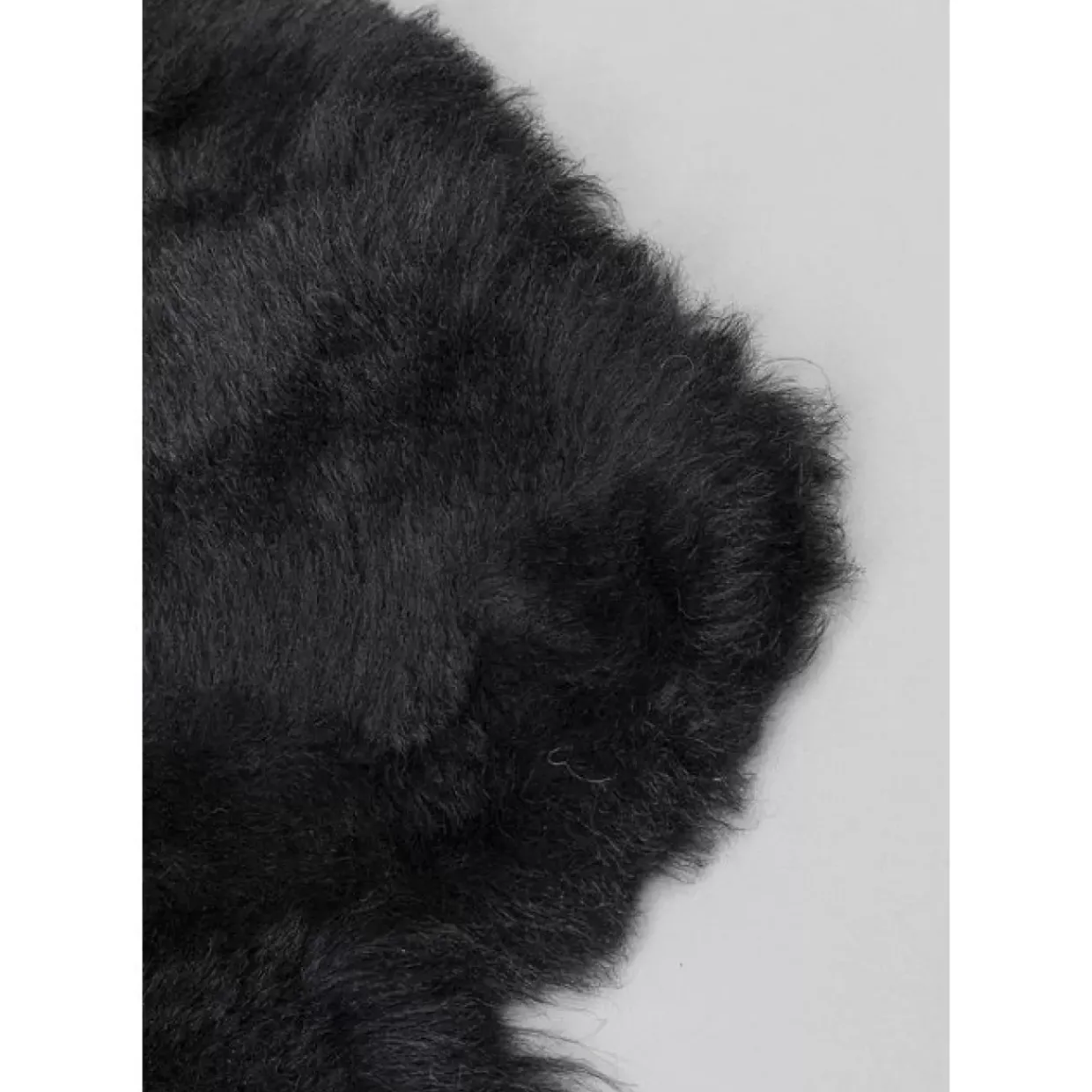 Lammfell Heidi Schwarz 85X60