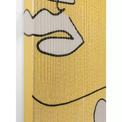 Leinwandbild Faces 70X100Cm