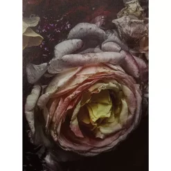 Leinwandbild Flower Art Lady 200X200Cm