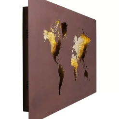 Leuchtdekoration Map Led