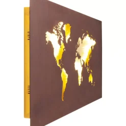 Leuchtdekoration Map Led