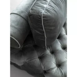 Liege Bottone Velvet Grau