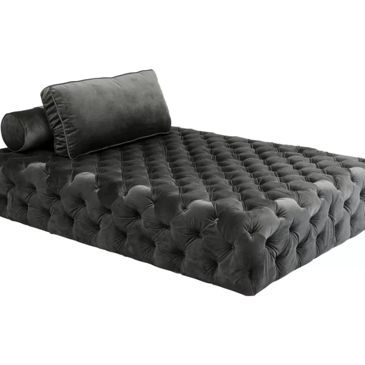 Liege Bottone Velvet Grau