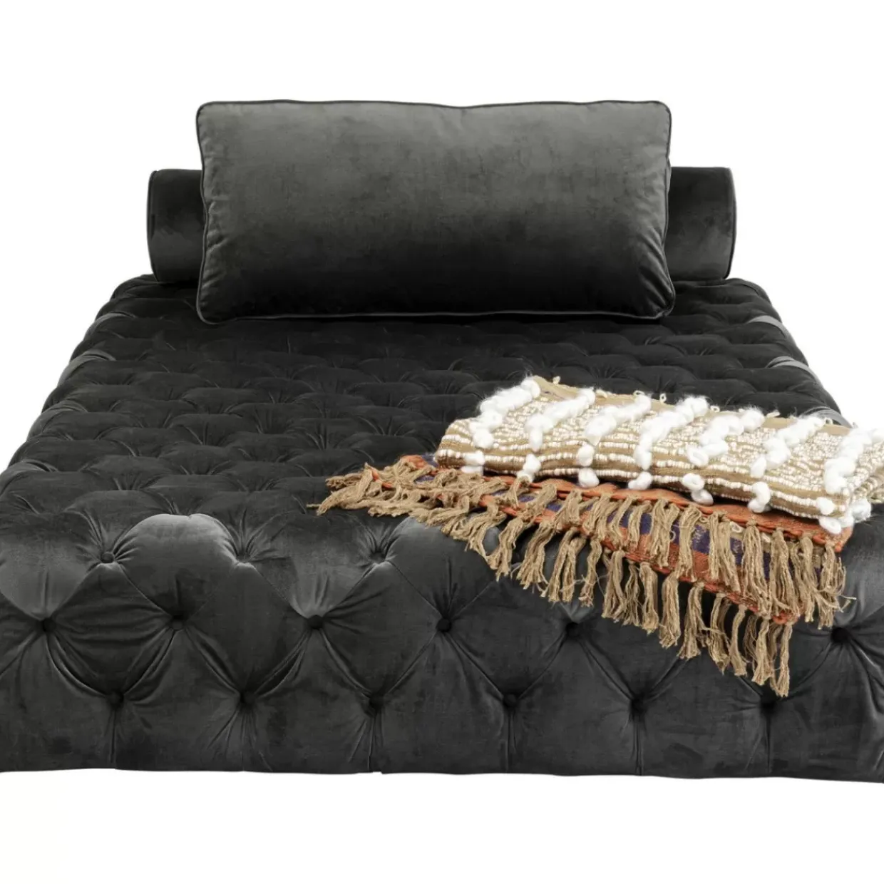 Liege Bottone Velvet Grau