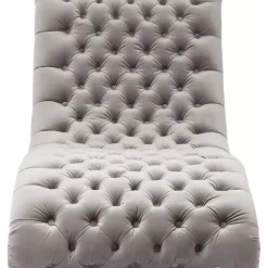 Liege Desire Velvet Silbergrau