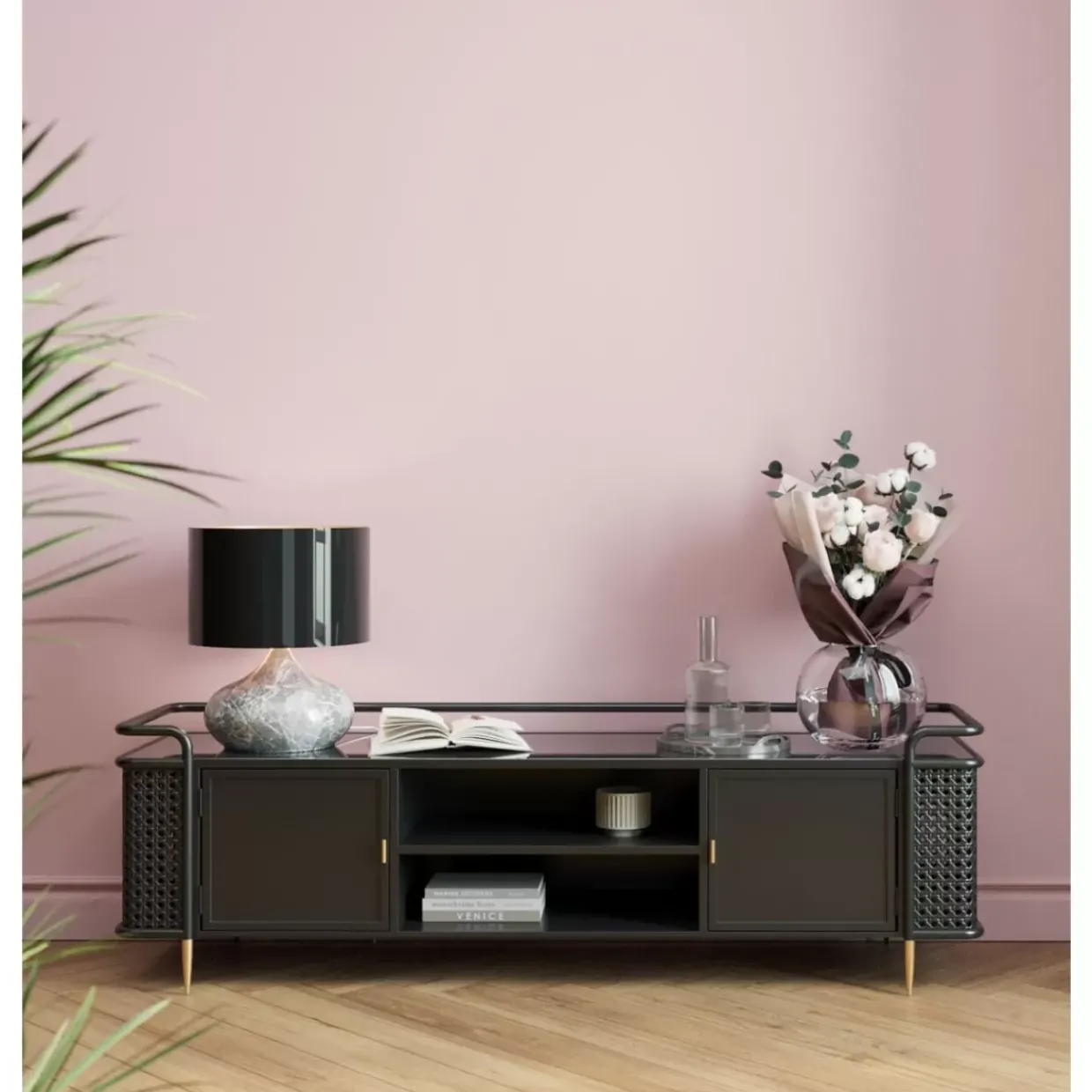 Lowboard Fence 160X48Cm