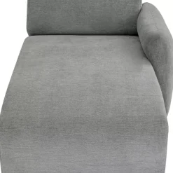 Lucca Ottomane Elements Grau Rechts 90Cm