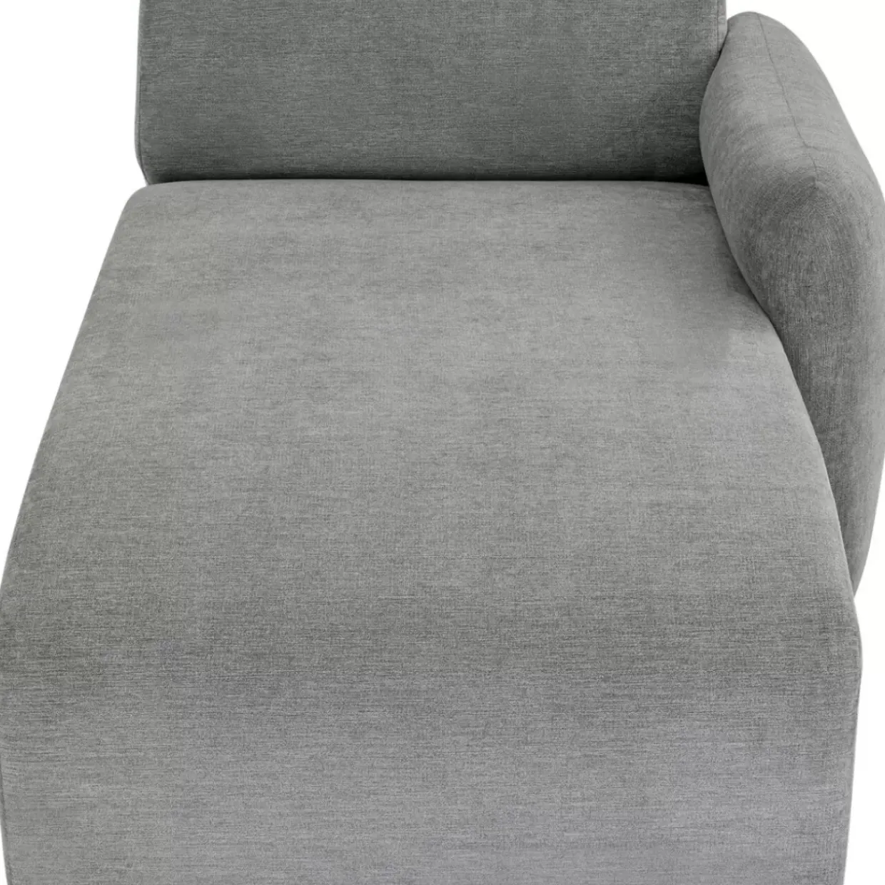 Lucca Ottomane Elements Grau Rechts 90Cm