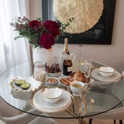 Muslischale Bell Weis O15Cm