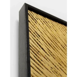 Objektbild Art Geometric Circle Gold 120X120Cm