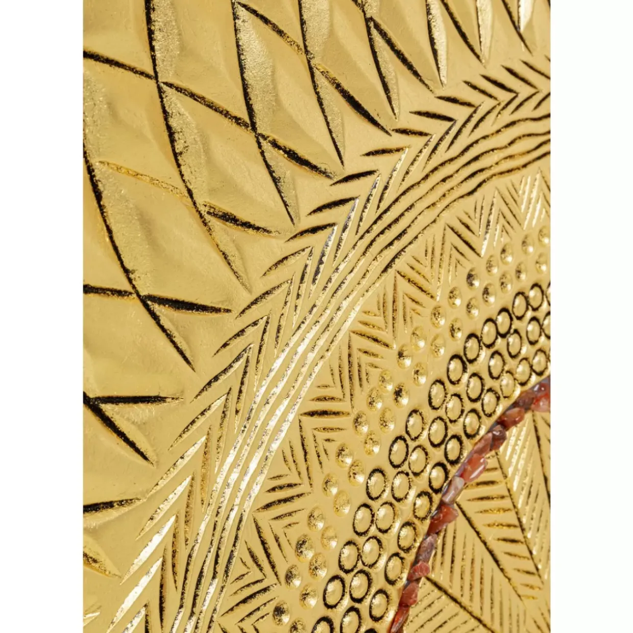 Objektbild Art Geometric Circle Gold 120X120Cm