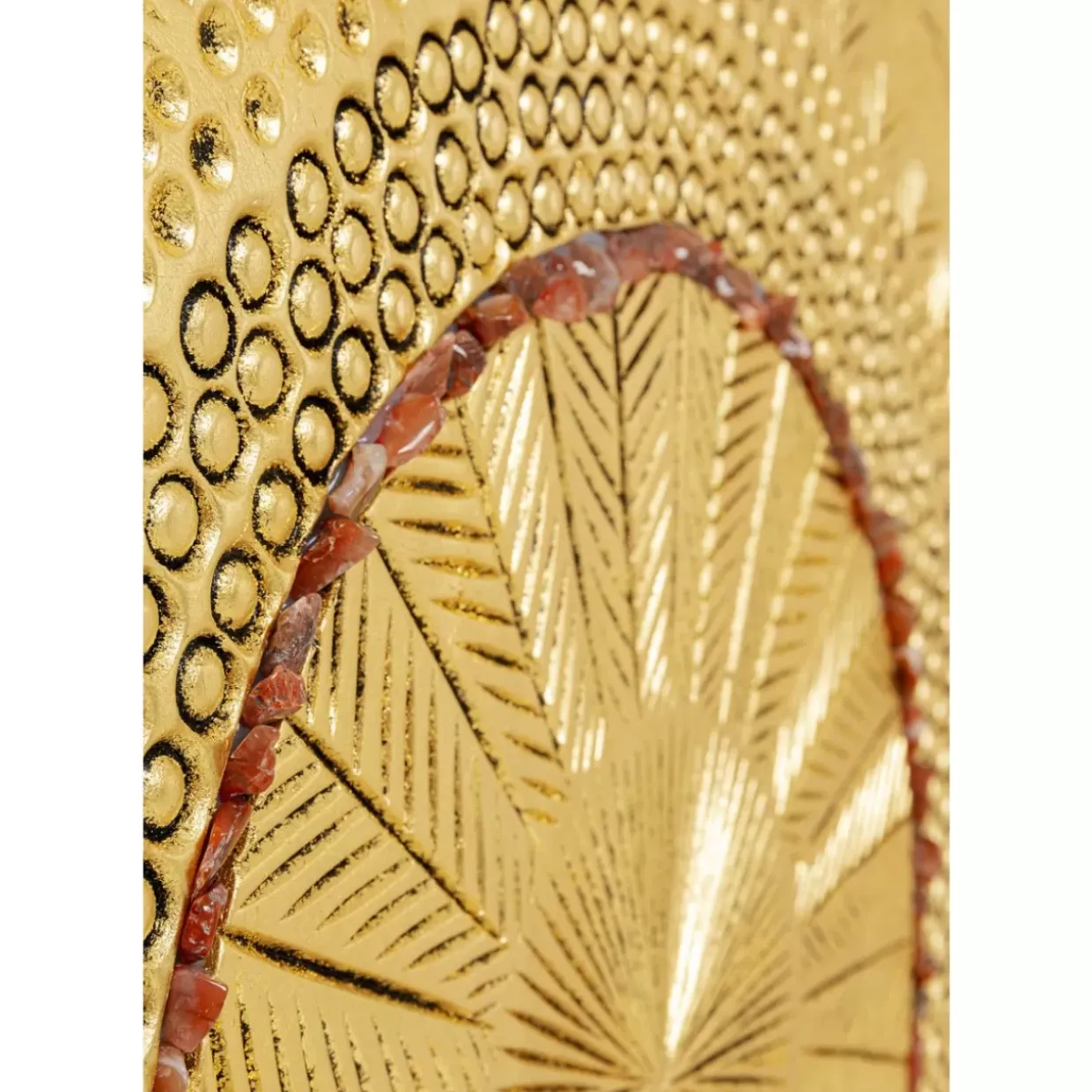 Objektbild Art Geometric Circle Gold 120X120Cm