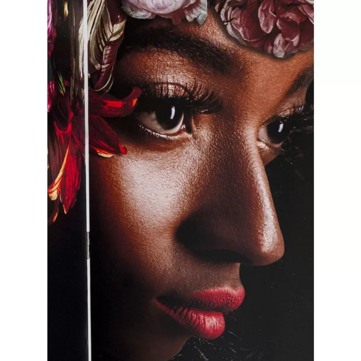 Paravent Flowery Shoulder Vs Bunch Flowers 120X180