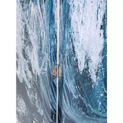 Paravent Triptychon Wave Vs Palms 120X180Cm