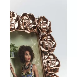 Rahmen Rosenbluten Rosegold 13X18Cm