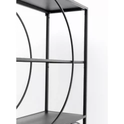 Regal Circle Schwarz 100X200Cm