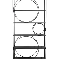 Regal Circle Schwarz 100X200Cm