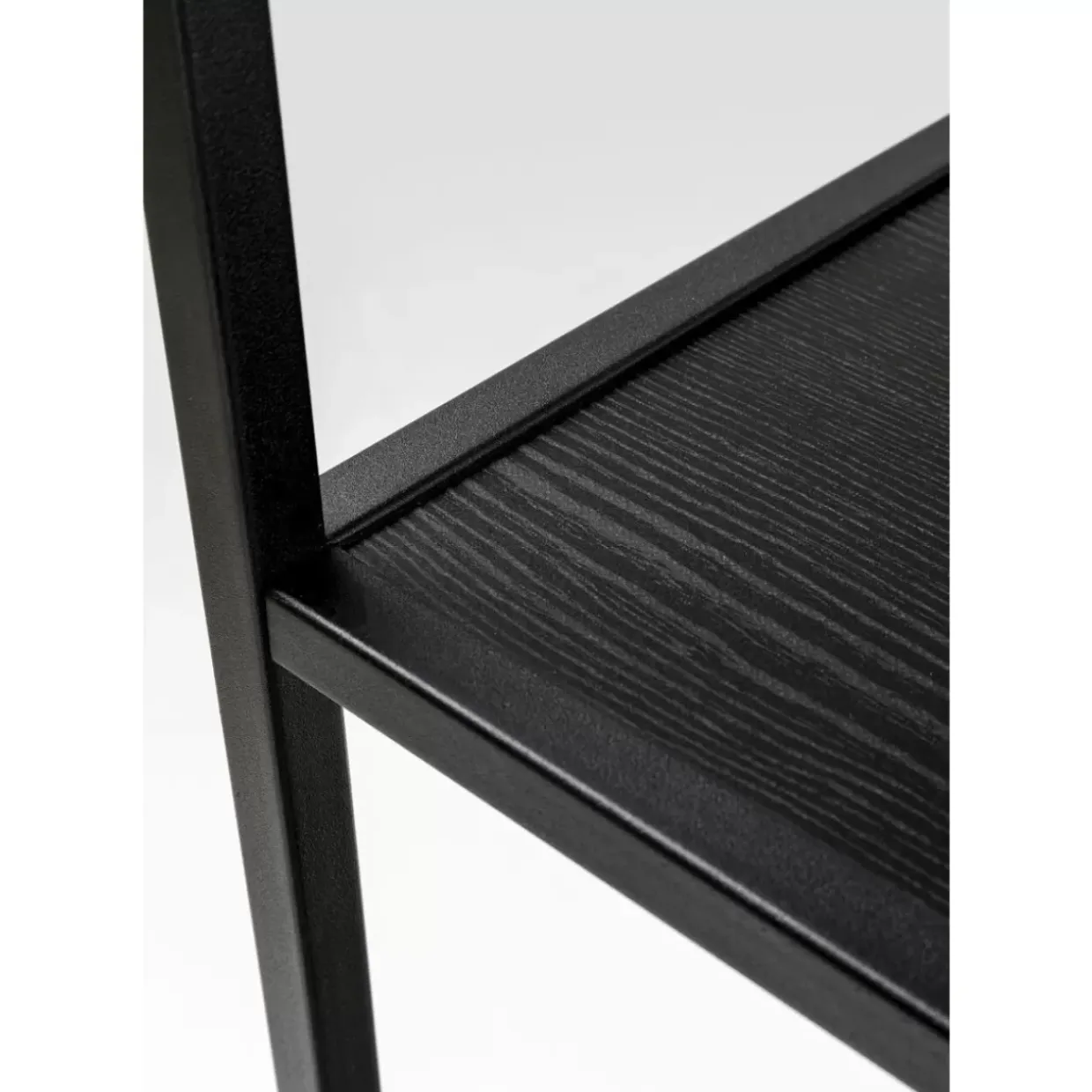 Regal Loftie Schwarz 77X185Cm