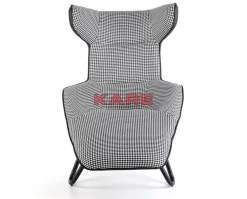 Relaxsessel Granada Schwarz Weiss