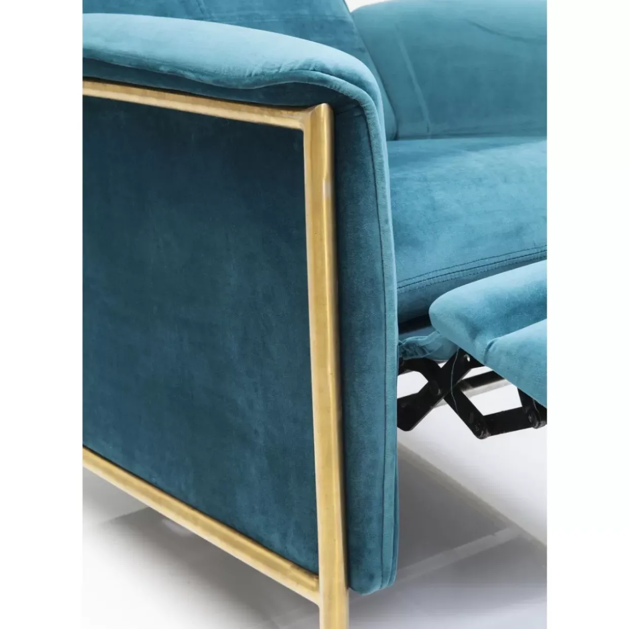 Relaxsessel Lazy Velvet Blau