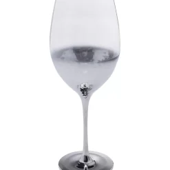 Rotweinglas Night Sky