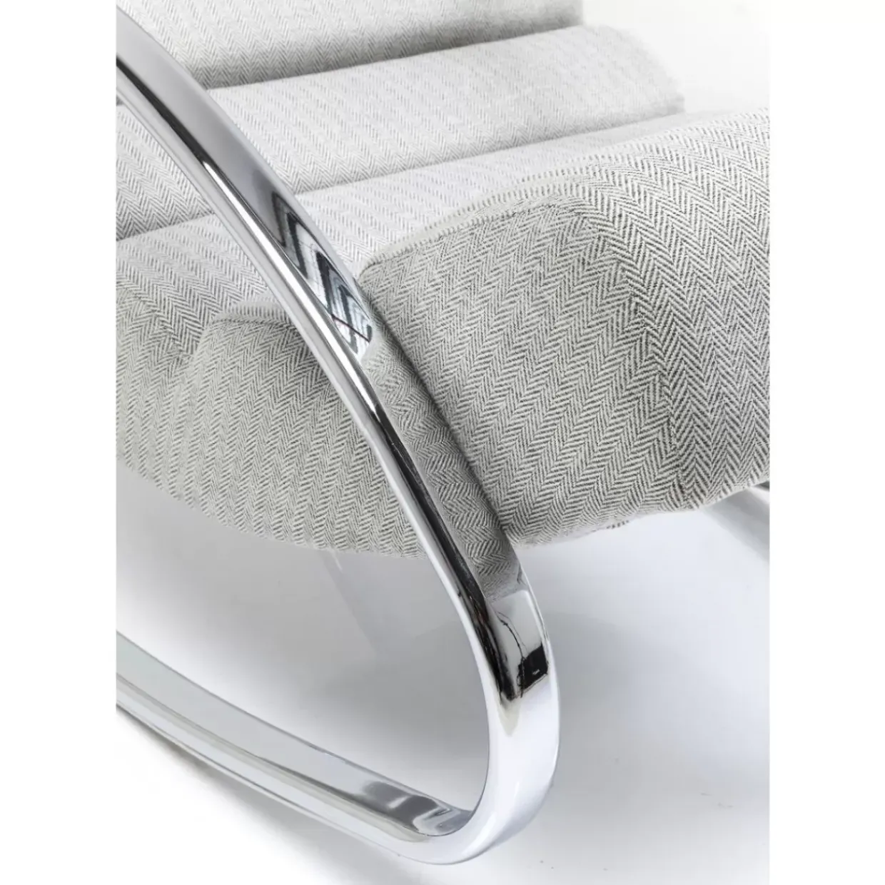 Schaukelsessel Manhattan Grau-Beige