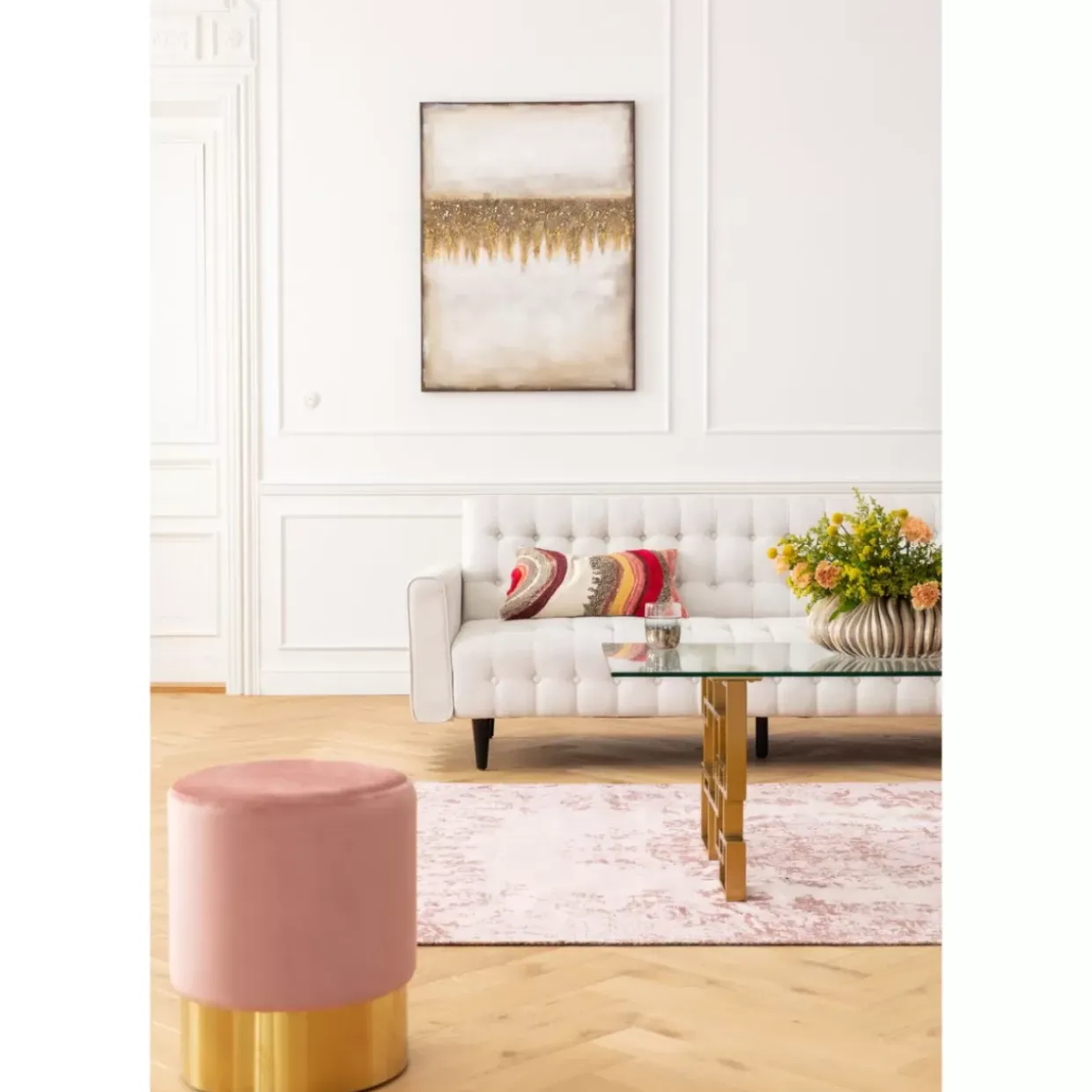 Schlafsofa Milchbar Beige 219Cm