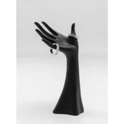 Schmuckaufbewahrung Hand Schwarz 10X20Cm