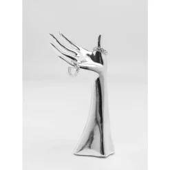 Schmuckaufbewahrung Hand Silber 10X20Cm
