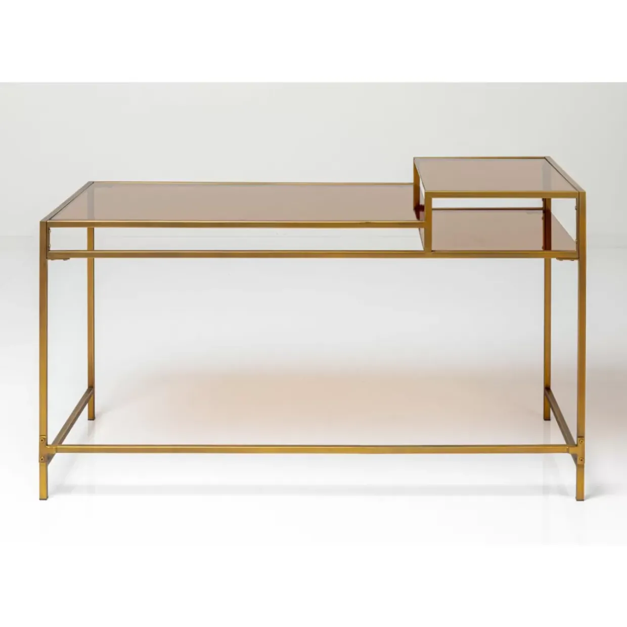 Schreibtisch Loft Gold 134X60Cm