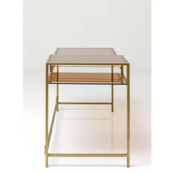 Schreibtisch Loft Gold 134X60Cm