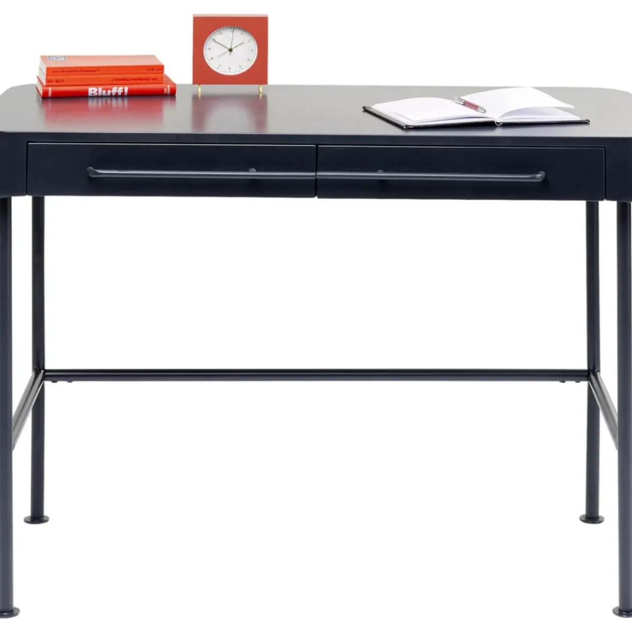 Schreibtisch Montieri Anthrazit 100X53Cm