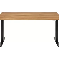 Schreibtisch Office Jackie Eiche Schwarz 160X80