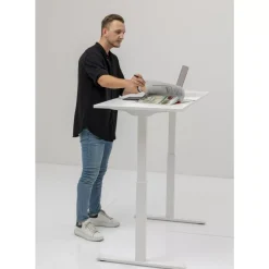 Schreibtisch Office Smart Weiss Weiss 140X60