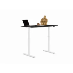 Schreibtisch Office Smart Weis Schwarz 120X70