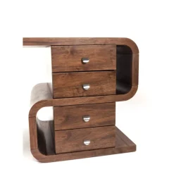 Schreibtisch Soft Snake Walnut 150X70Cm