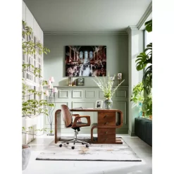 Schreibtisch Soft Snake Walnut 150X70Cm