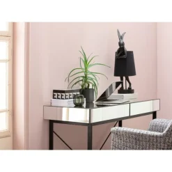 Schreibtisch Soran Schwarz 120X50Cm